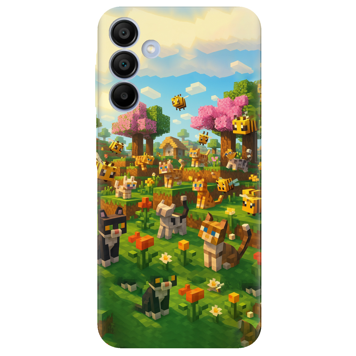 Чехол для Samsung Galaxy A15 Піксельні герої - фото 1 - Чехлы для телефонов