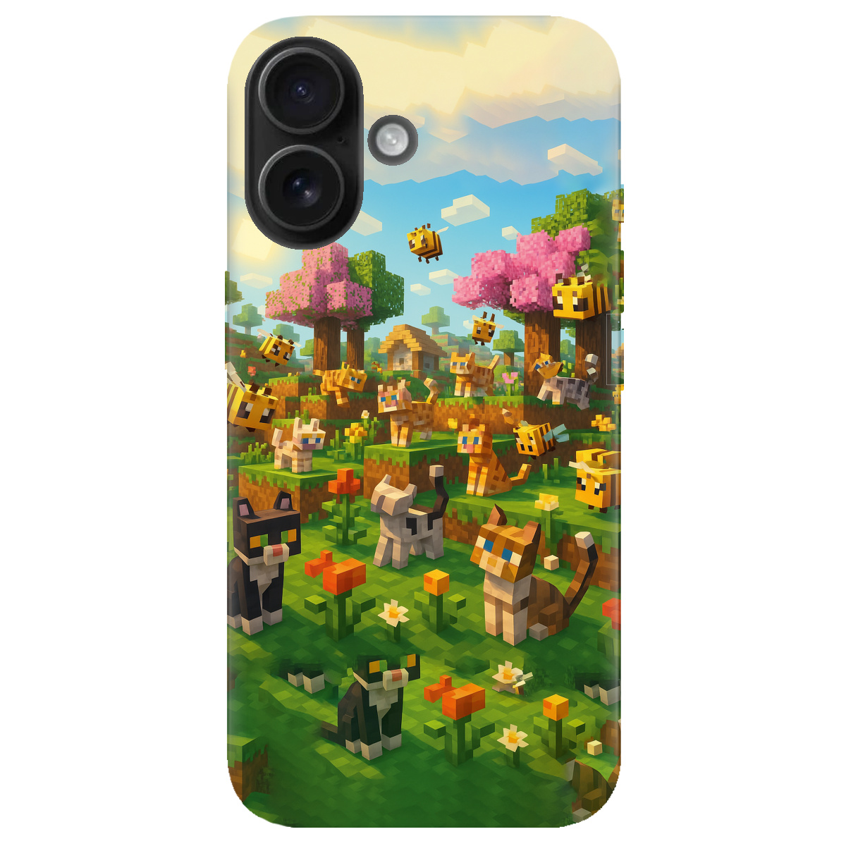 Чехол для Apple iPhone 16 Піксельні герої - фото 1 - Чехлы для телефонов