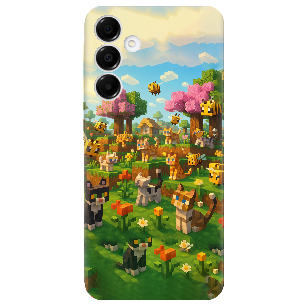 Чехол для Samsung Galaxy A16 Піксельні герої - фото 1 - Чехлы для телефонов