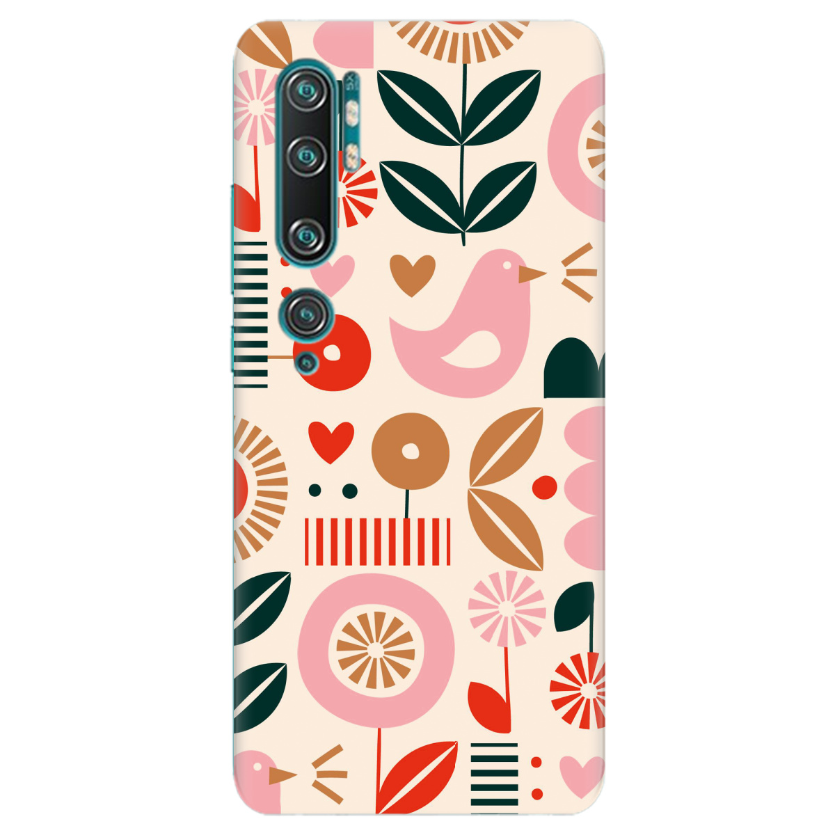 Чохол для Xiaomi Mi Note 10 Квіткова симфонія - фото 1 - Чохли для телефонів