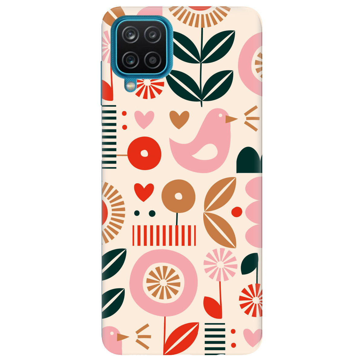 Чохол для Samsung Galaxy A12 4G Квіткова симфонія - фото 1 Чохол для Samsung Galaxy A12 4G Квіткова симфонія - фото 1 - Чохли для телефонів
