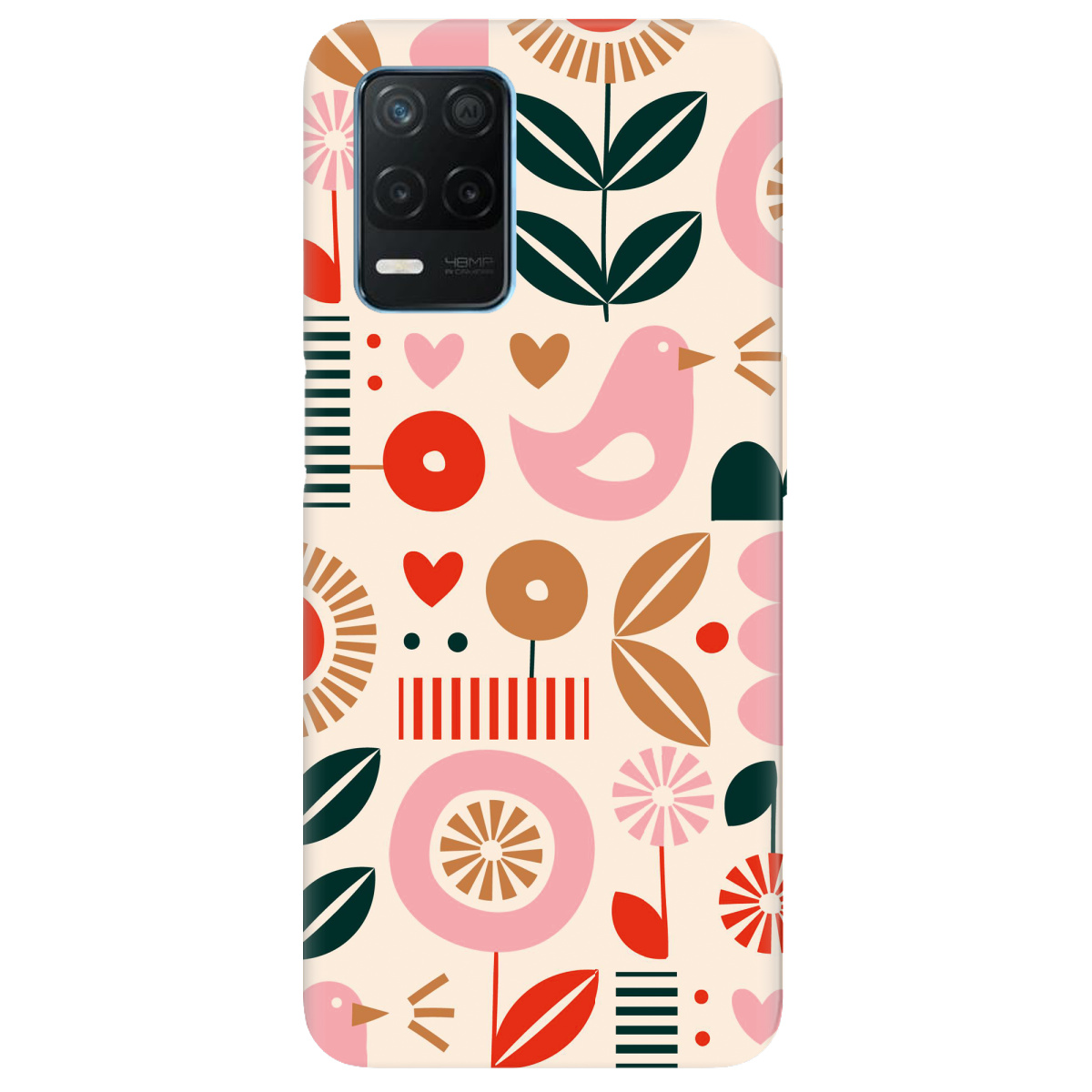 Чохол для Realme 8 Квіткова симфонія - фото 1 Чохол для Realme 8 Квіткова симфонія - фото 1 - Чохли для телефонів
