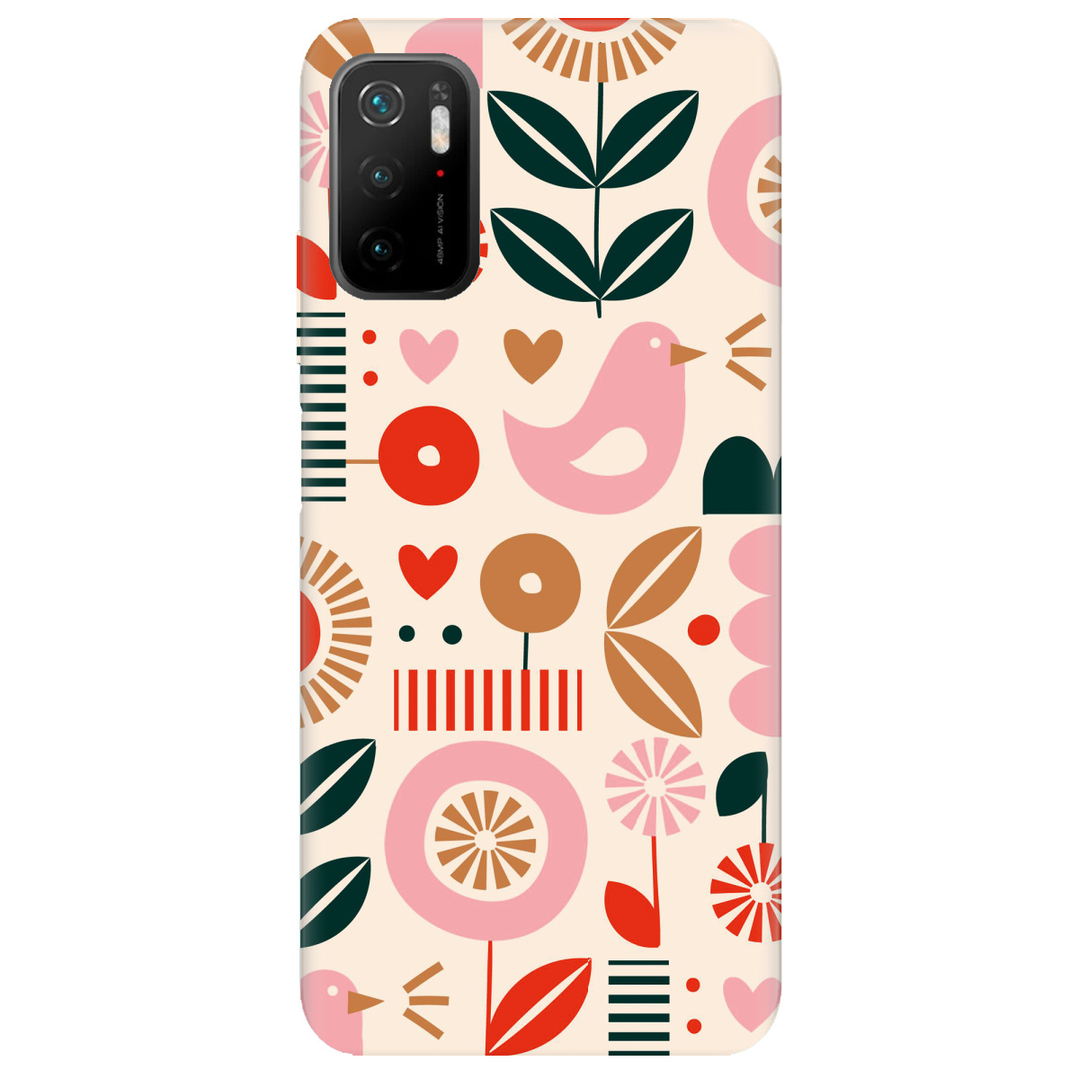 Чехол для Xiaomi Redmi Note 10 5G Квіткова симфонія - фото 1 - Чехлы для телефонов