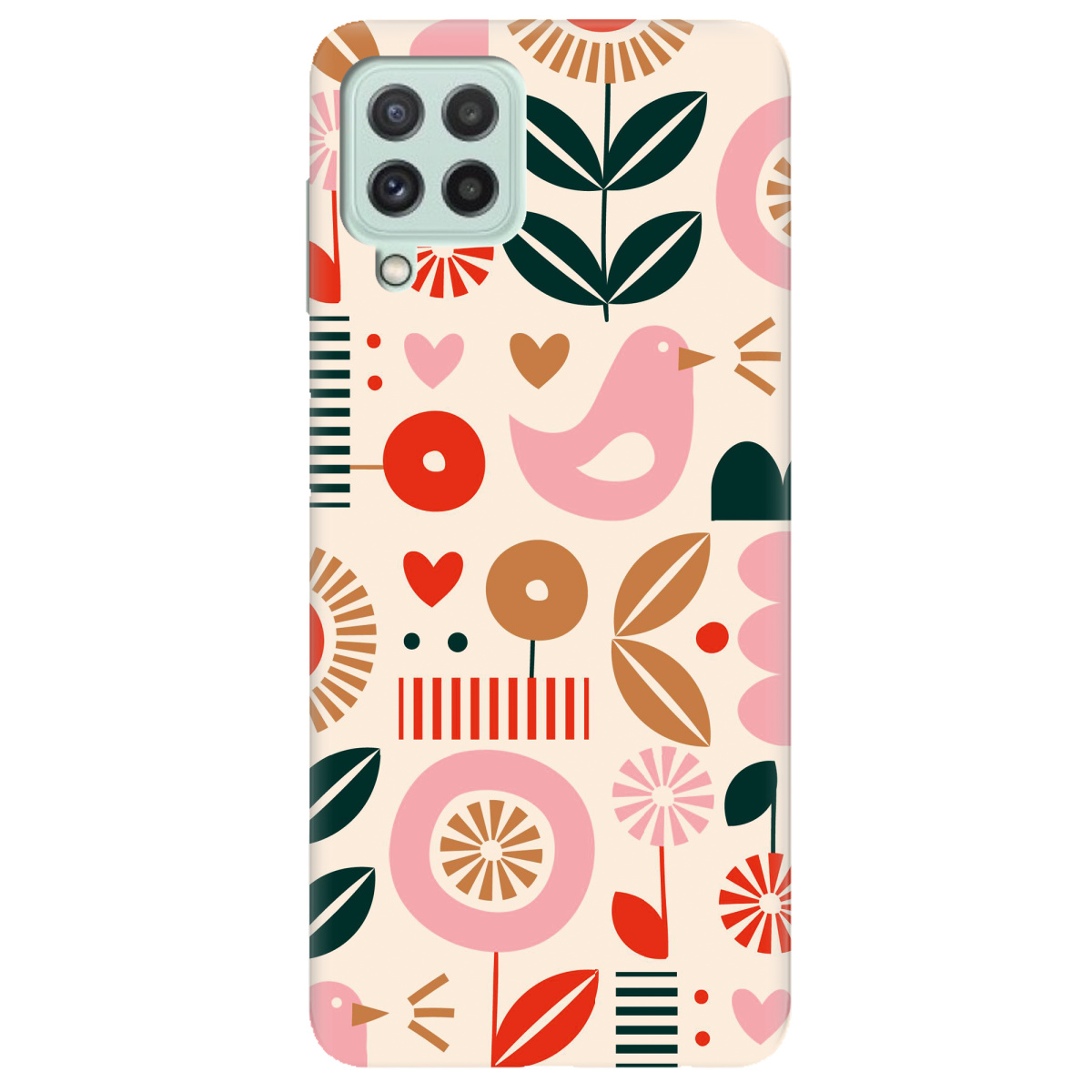 Чохол для Samsung Galaxy M22 Квіткова симфонія - фото 1 - Чохли для телефонів