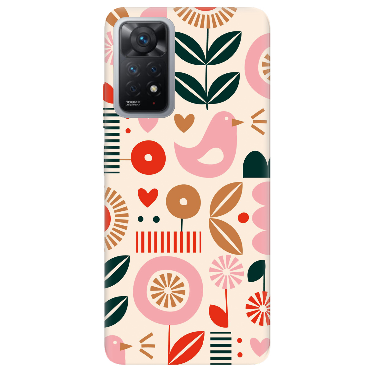 Чехол для Xiaomi Redmi Note 11 Pro Квіткова симфонія - фото 1 - Чехлы для телефонов