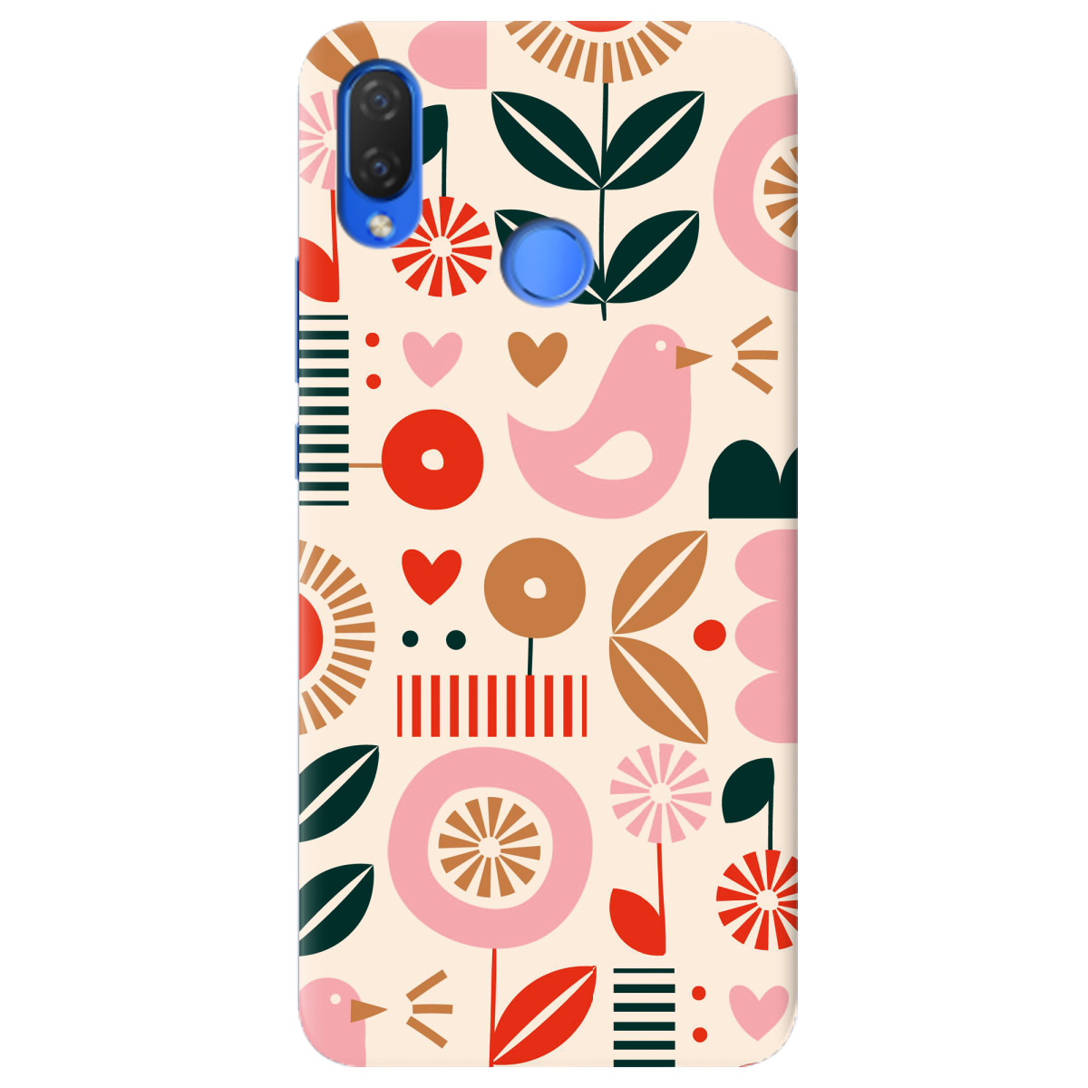 Чохол для Huawei P Smart Plus Квіткова симфонія - фото 1 - Чохли для телефонів