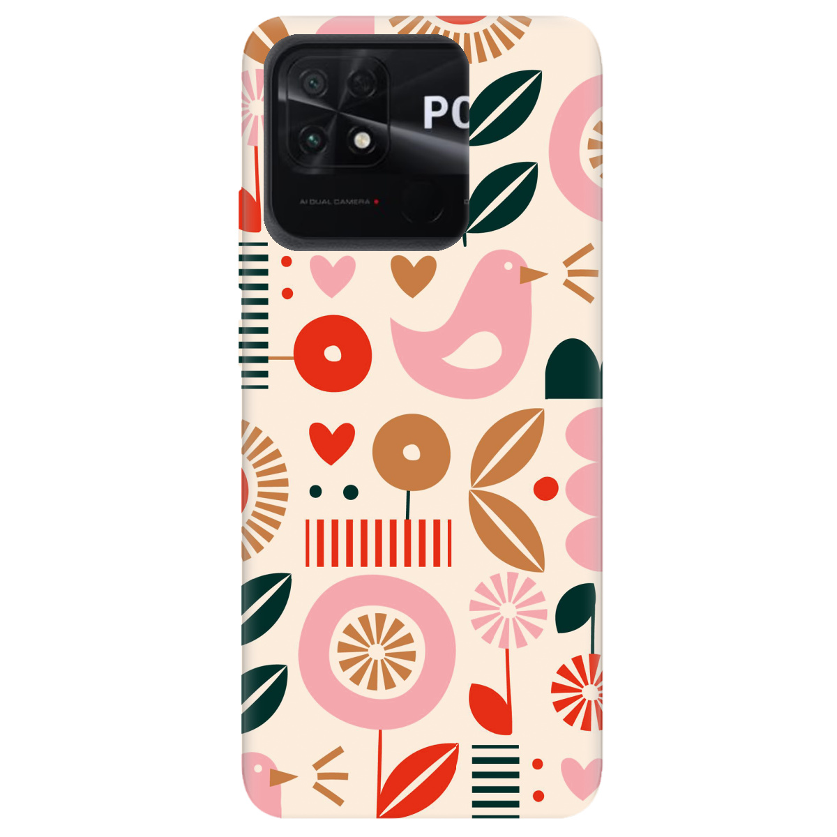 Чехол для Xiaomi Poco C40 Квіткова симфонія - фото 1 - Чехлы для телефонов