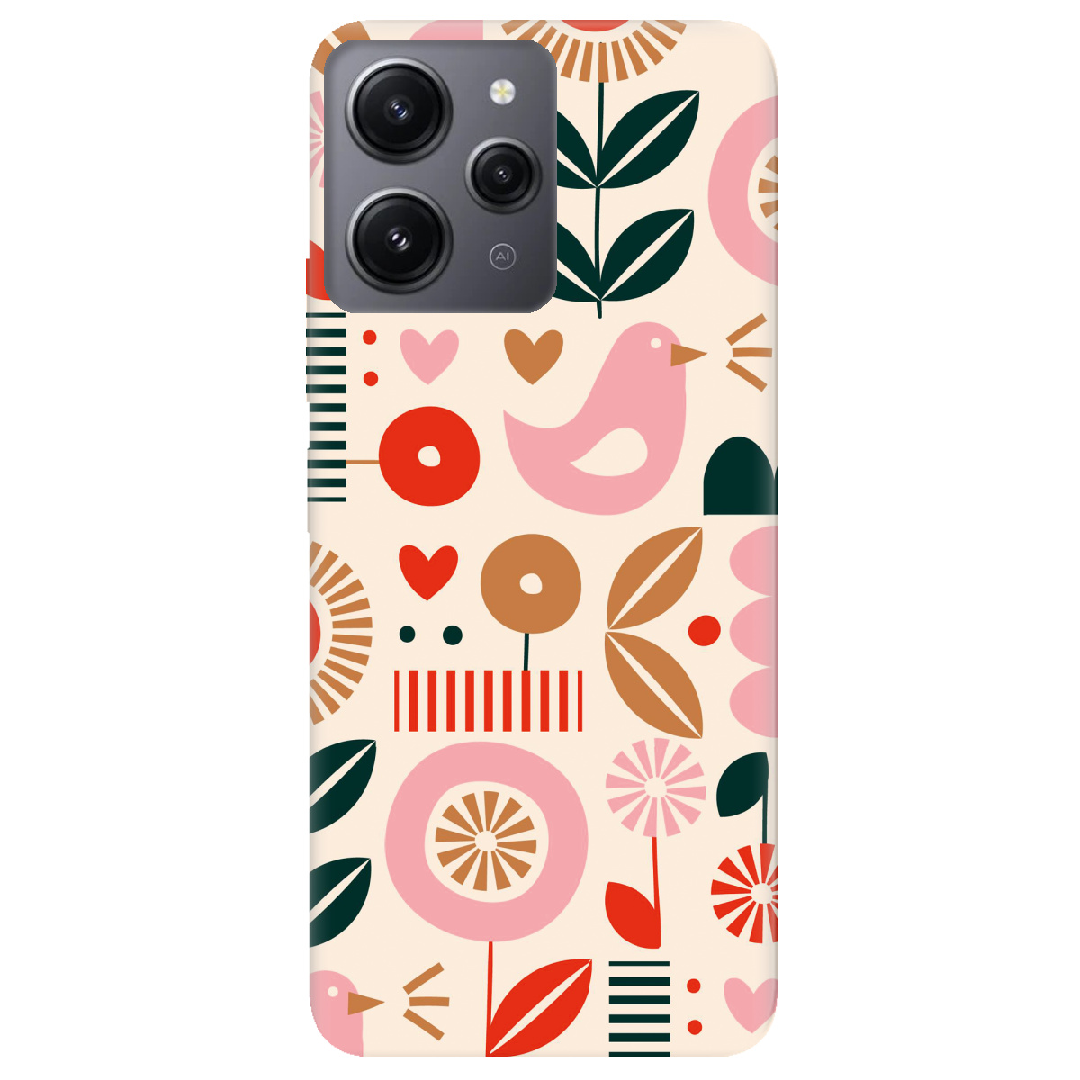 Чехол для Xiaomi Redmi 12 Квіткова симфонія - фото 1 Чехол для Xiaomi Redmi 12 Квіткова симфонія - фото 1 - Чехлы для телефонов