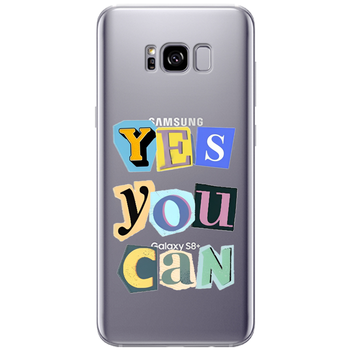 Чехол для Samsung Galaxy S8 Plus Yes you can - фото 1 - Чехлы для телефонов
