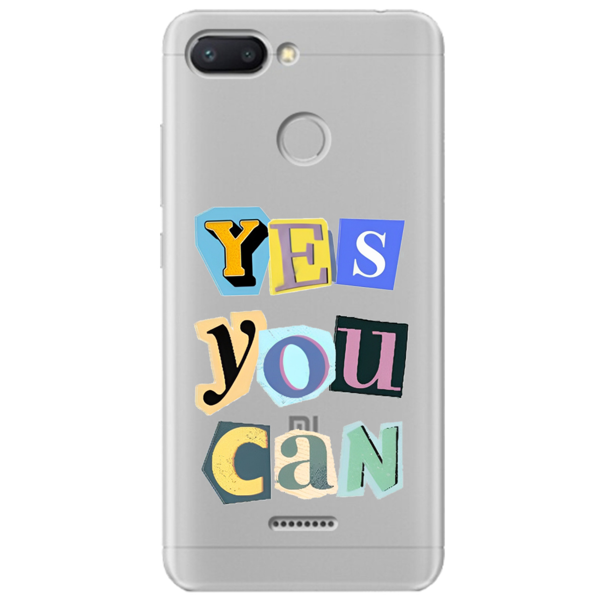 Чехол для Xiaomi Redmi 6 Yes you can - фото 1 Чехол для Xiaomi Redmi 6 Yes you can - фото 1 - Чехлы для телефонов