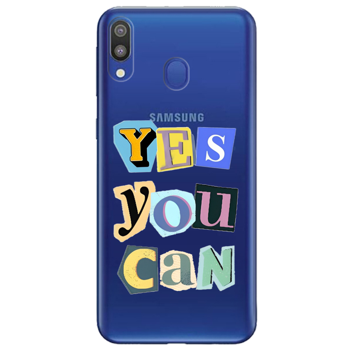 Чохол для Samsung Galaxy M20 Yes you can - фото 1 Чохол для Samsung Galaxy M20 Yes you can - фото 1 - Чохли для телефонів