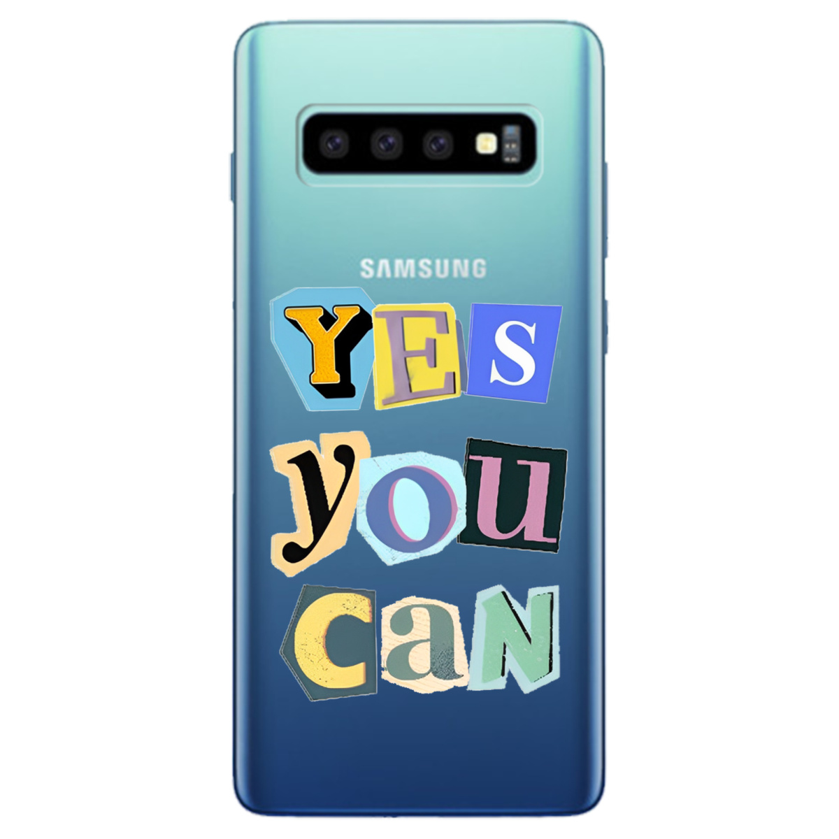 Чехол для Samsung Galaxy S10 Plus Yes you can - фото 1 Чехол для Samsung Galaxy S10 Plus Yes you can - фото 1 - Чехлы для телефонов