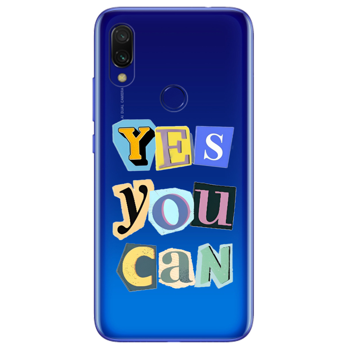 Чехол для Xiaomi Redmi 7 Yes you can - фото 1 - Чехлы для телефонов