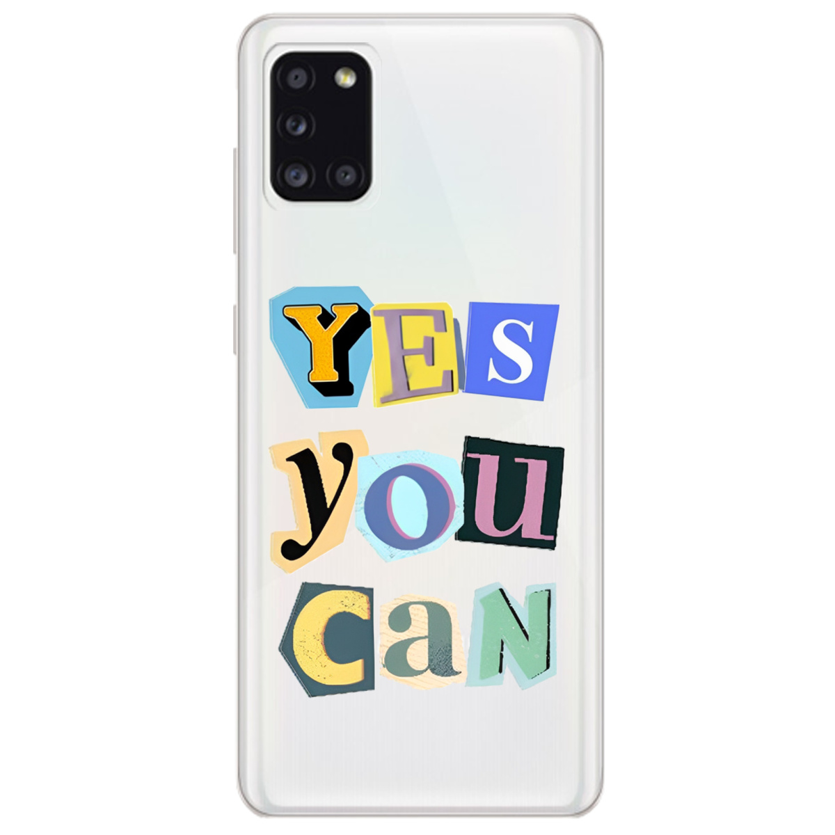 Чехол для Samsung Galaxy A31 Yes you can - фото 1 Чехол для Samsung Galaxy A31 Yes you can - фото 1 - Чехлы для телефонов
