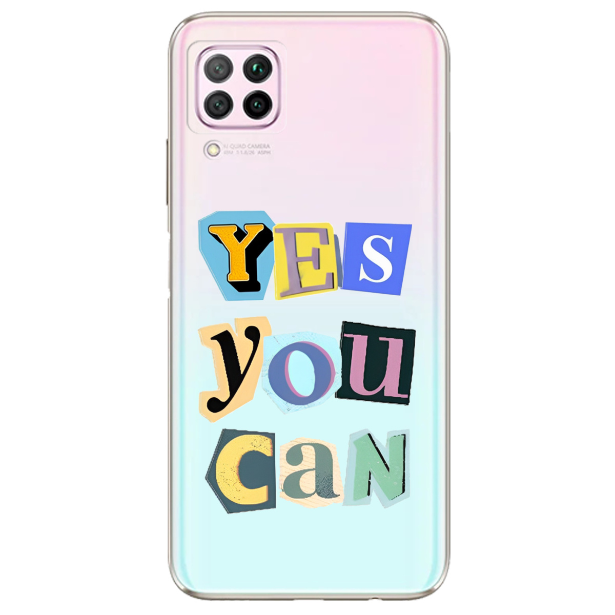 Чохол для Huawei P40 Lite Yes you can - фото 1 Чохол для Huawei P40 Lite Yes you can - фото 1 - Чохли для телефонів