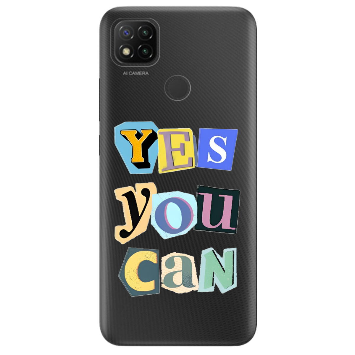 Чехол для Xiaomi Redmi 9C Yes you can - фото 1 Чехол для Xiaomi Redmi 9C Yes you can - фото 1 - Чехлы для телефонов
