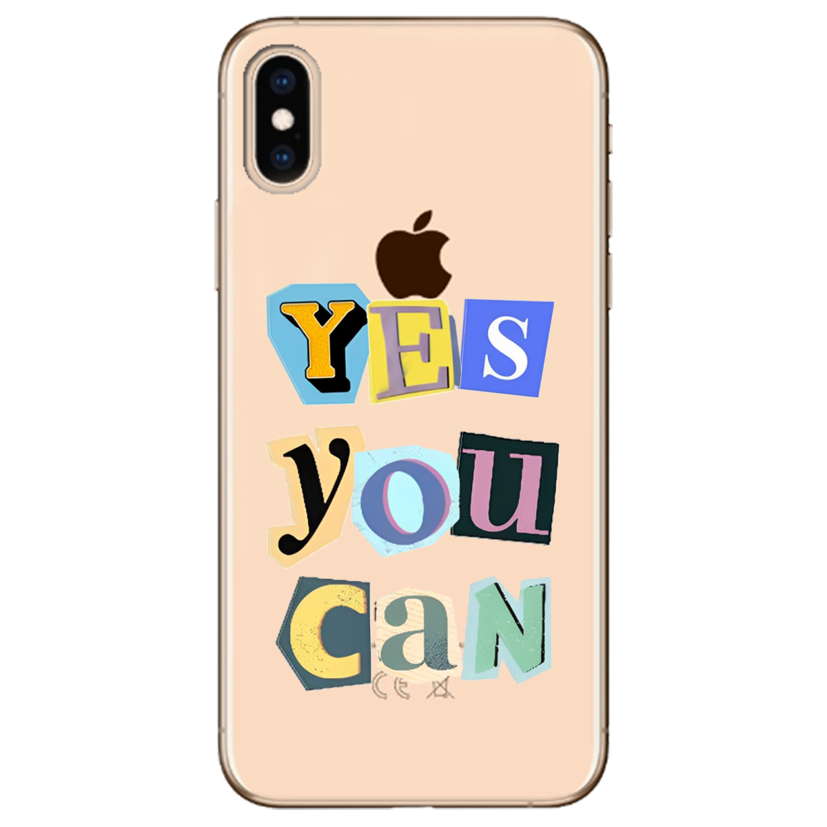 Чохол для Apple iPhone XS Max Yes you can - фото 1 Чохол для Apple iPhone XS Max Yes you can - фото 1 - Чохли для телефонів