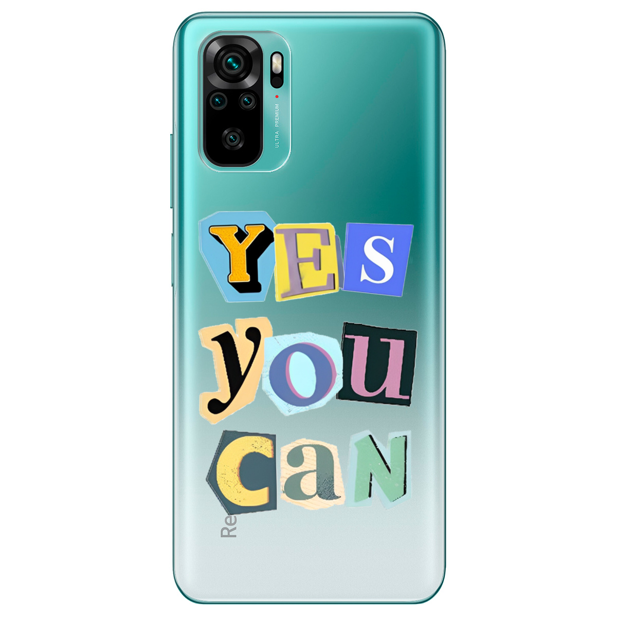 Чехол для Xiaomi Redmi Note 10s Yes you can - фото 1 - Чехлы для телефонов