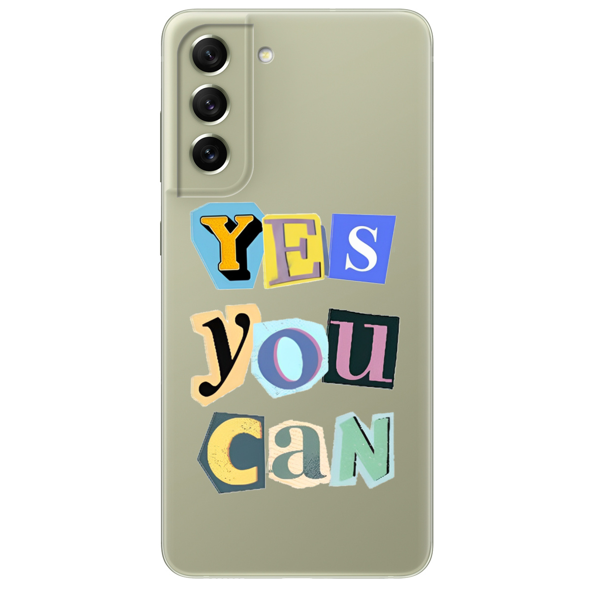 Чохол для Samsung Galaxy S21 FE Yes you can - фото 1 - Чохли для телефонів