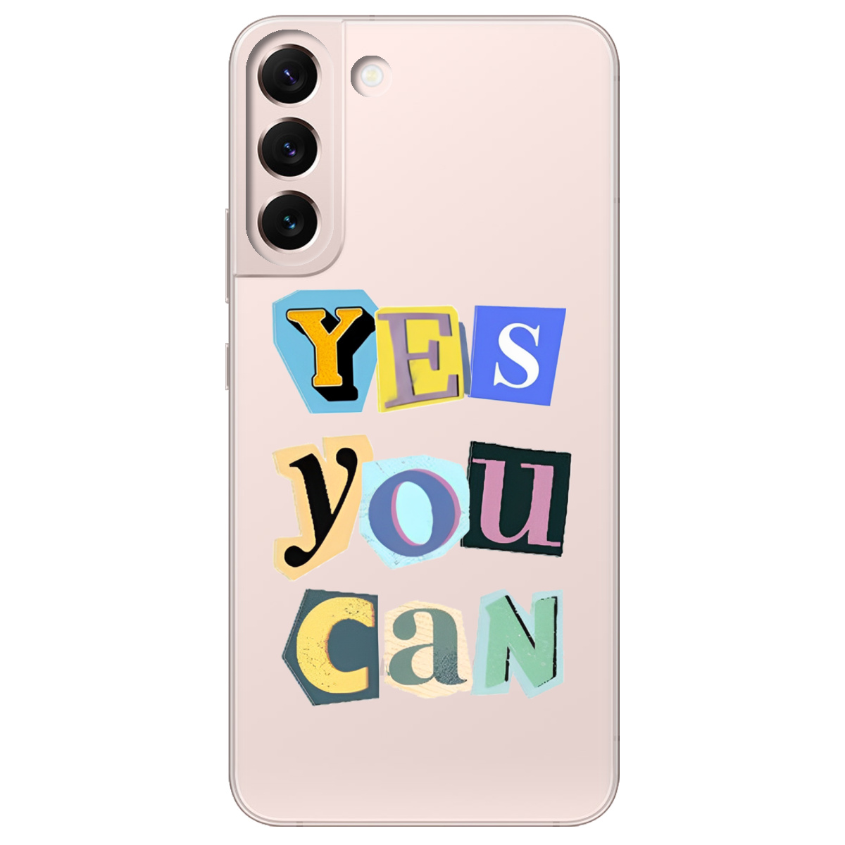 Чехол для Samsung Galaxy S22 Yes you can - фото 1 - Чехлы для телефонов