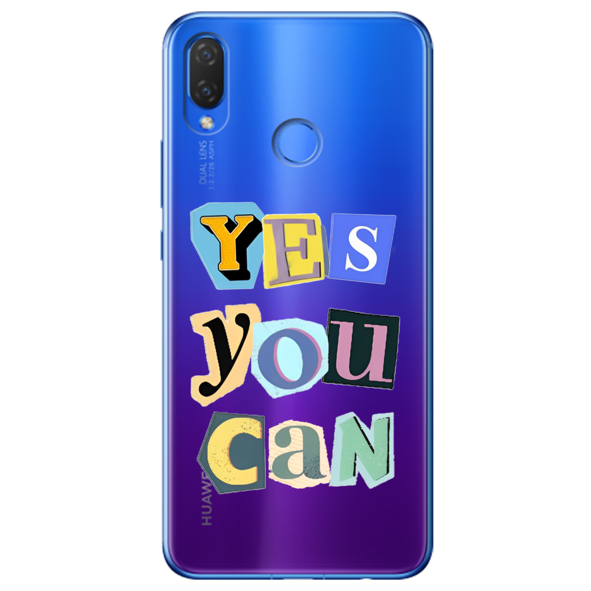 Чехол для Huawei P Smart Plus Yes you can - фото 1 Чехол для Huawei P Smart Plus Yes you can - фото 1 - Чехлы для телефонов