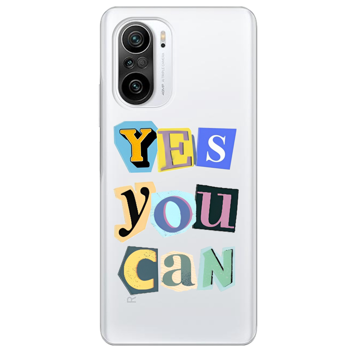 Чехол для Xiaomi Poco F3 Yes you can - фото 1 - Чехлы для телефонов