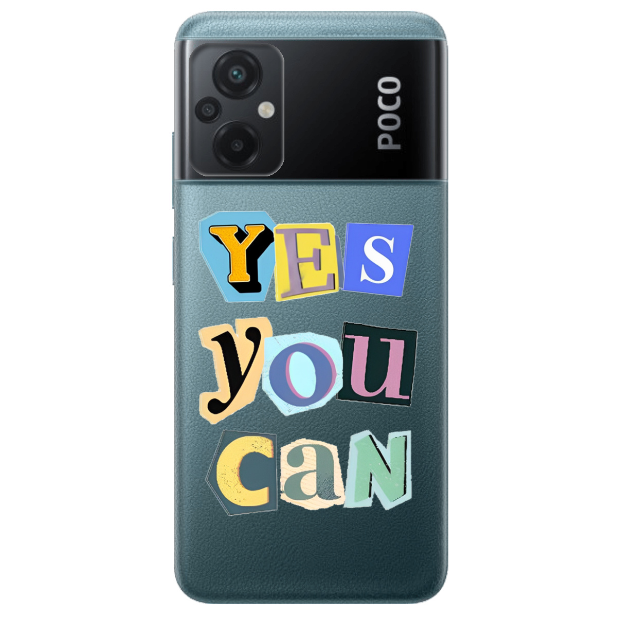 Чохол для Xiaomi Poco M5 Yes you can - фото 1 - Чохли для телефонів