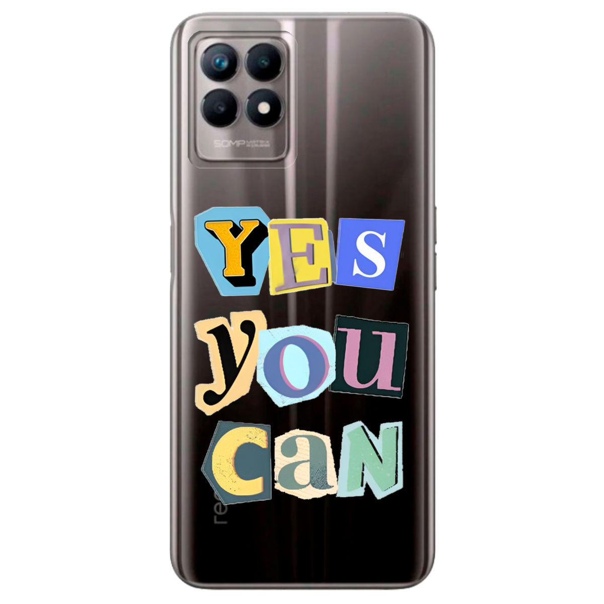 Чохол для Realme 8i Yes you can - фото 1 Чохол для Realme 8i Yes you can - фото 1 - Чохли для телефонів
