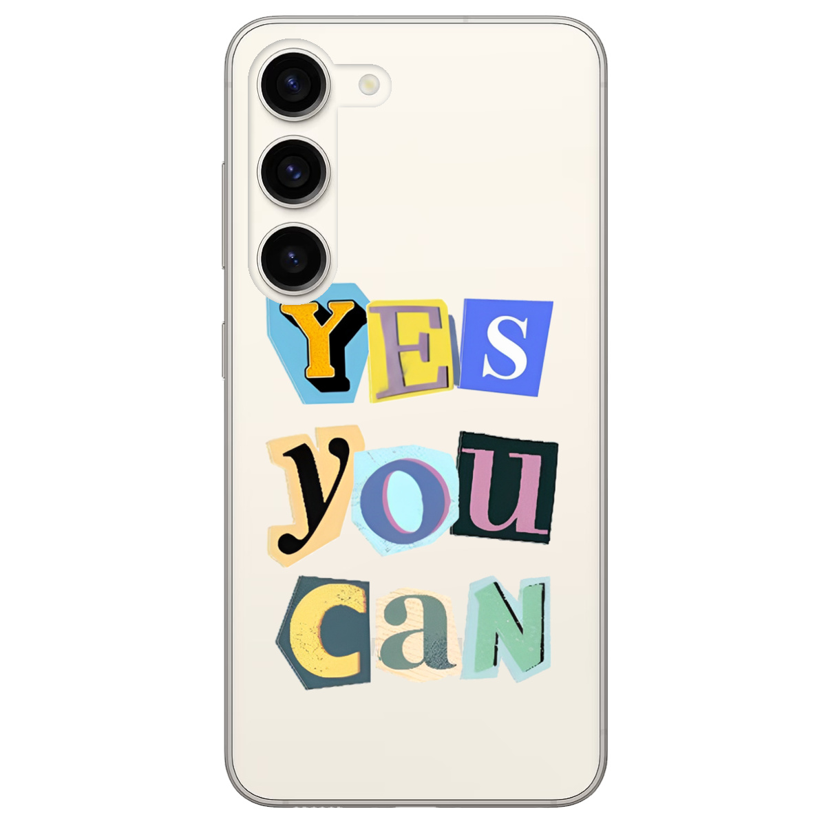 Чехол для Samsung Galaxy S23 Yes you can - фото 1 - Чехлы для телефонов