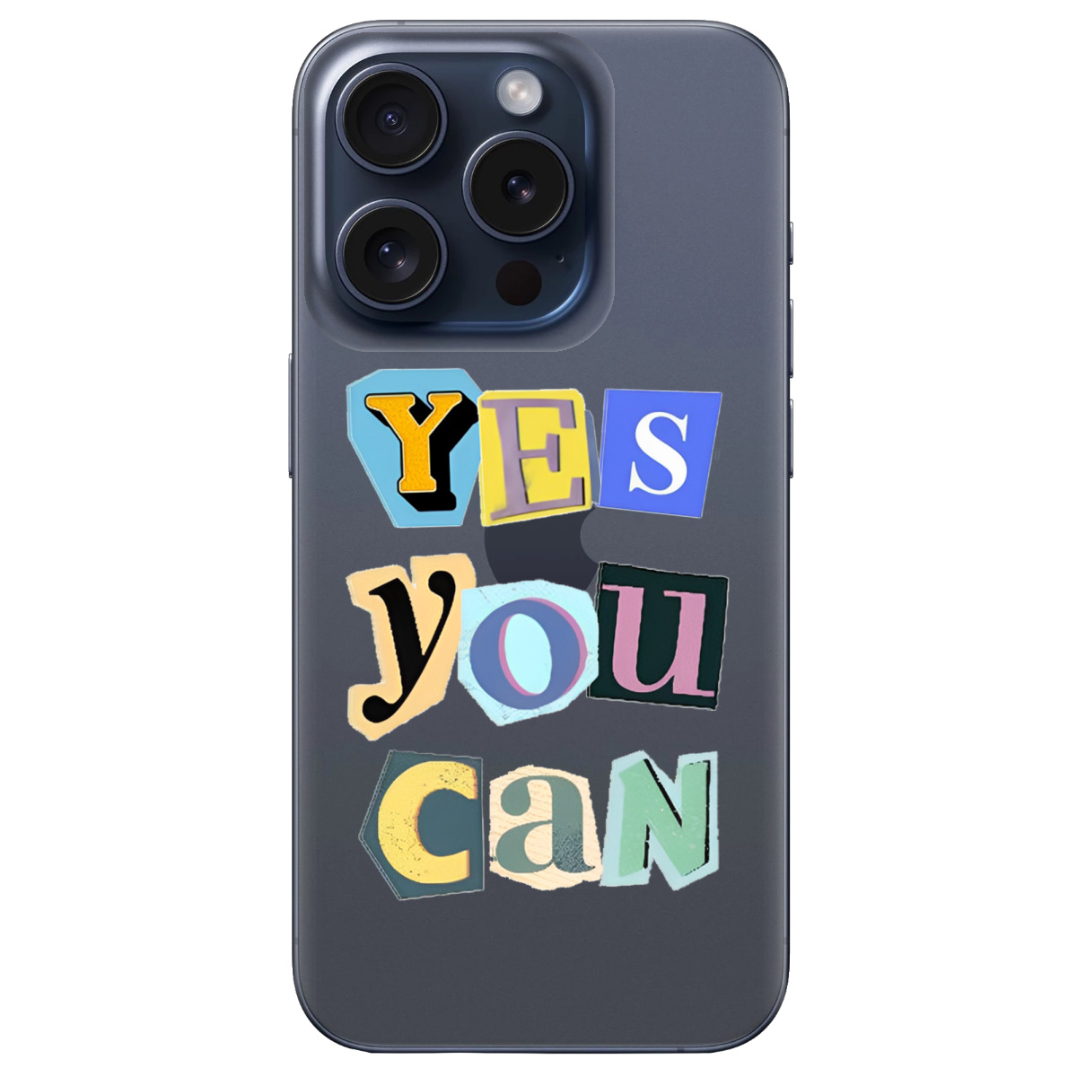 Чехол для Apple iPhone 15 Pro Max Yes you can - фото 1 Чехол для Apple iPhone 15 Pro Max Yes you can - фото 1 - Чехлы для телефонов