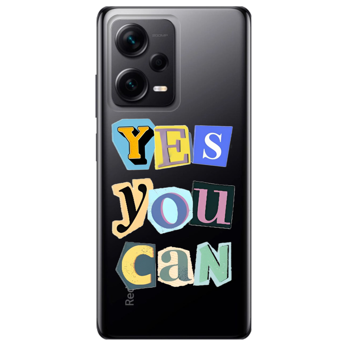 Чехол для Xiaomi Redmi Note 12 Pro + 5G Yes you can - фото 1 Чехол для Xiaomi Redmi Note 12 Pro + 5G Yes you can - фото 1 - Чехлы для телефонов