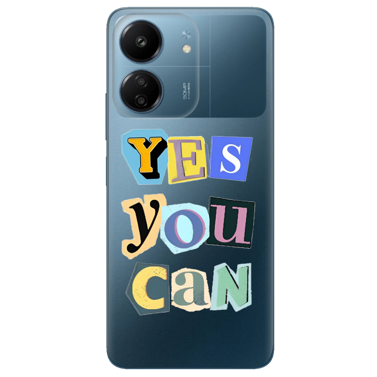 Чехол для Xiaomi Redmi 13C Yes you can - фото 1 - Чехлы для телефонов