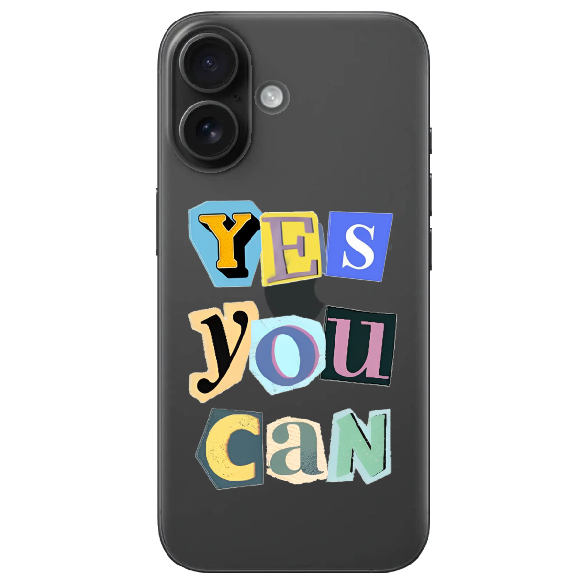 Чохол для Apple iPhone 16 Yes you can - фото 1 Чохол для Apple iPhone 16 Yes you can - фото 1 - Чохли для телефонів