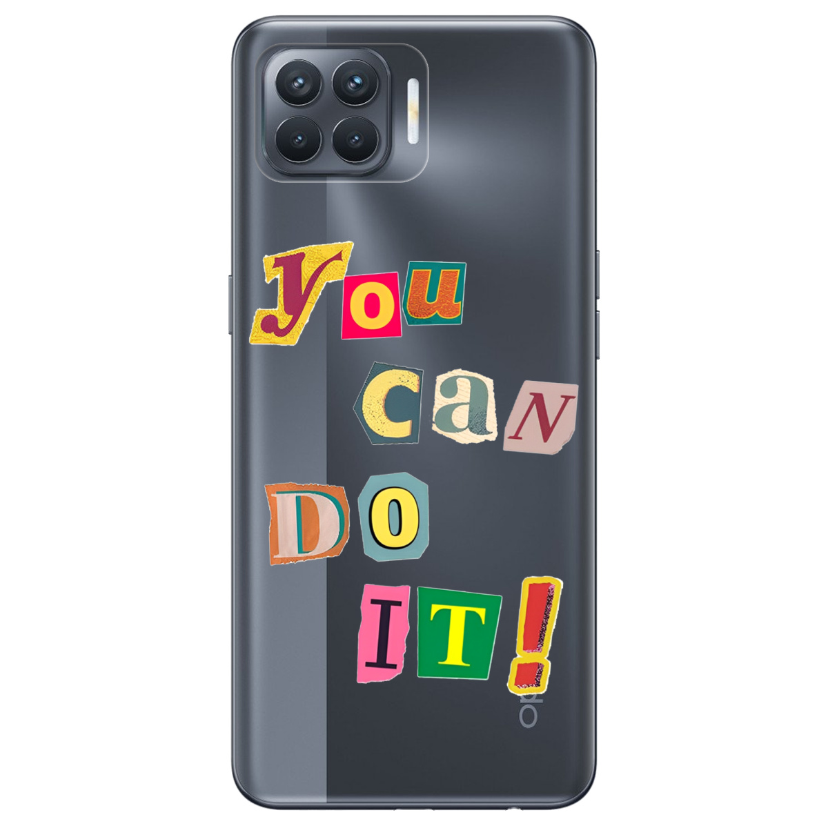 Чохол для Oppo Reno 4 Lite You can do it - фото 1 - Чохли для телефонів