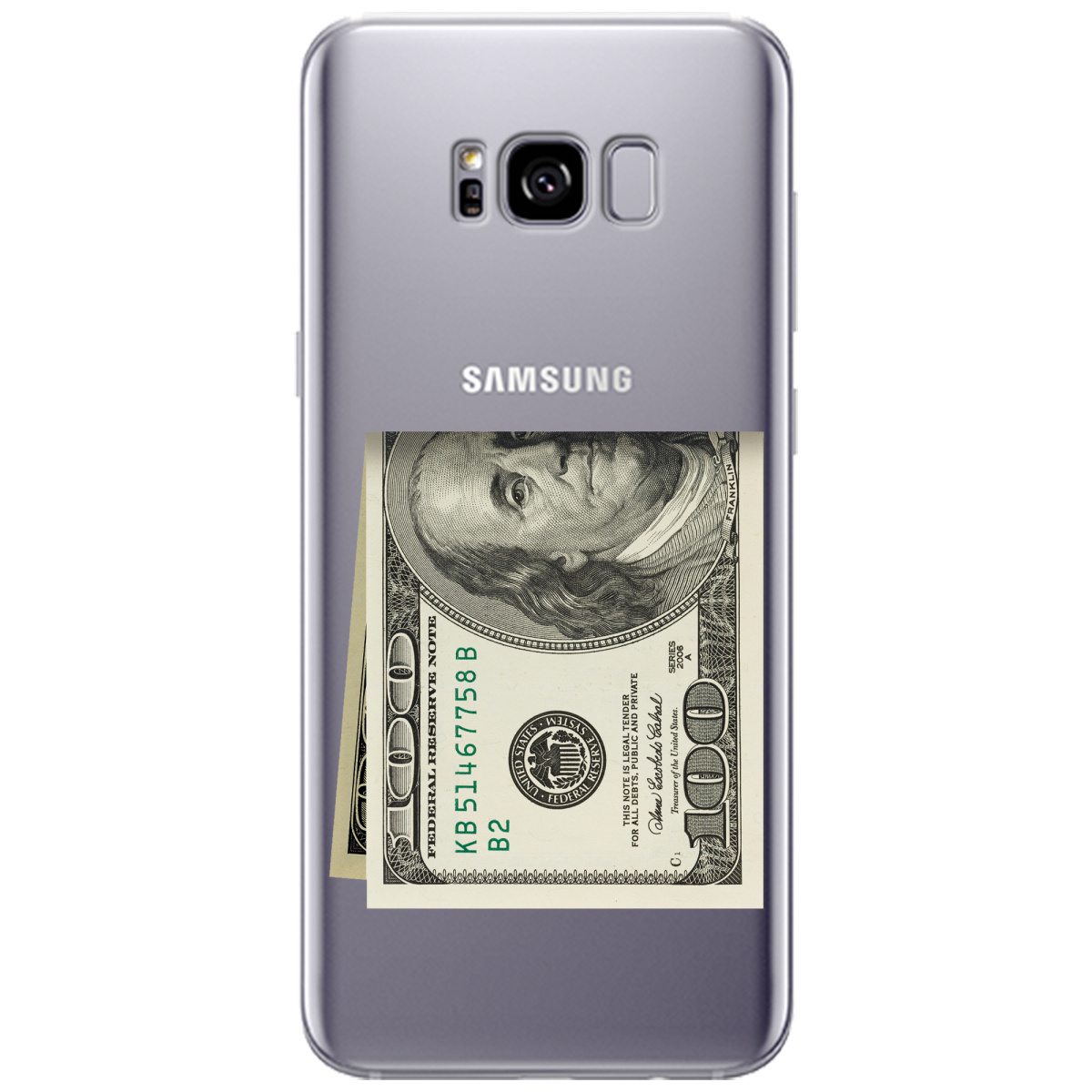 Чохол для Samsung Galaxy S8 Plus Зігнутий Бенджамін - фото 1 - Чохли для телефонів