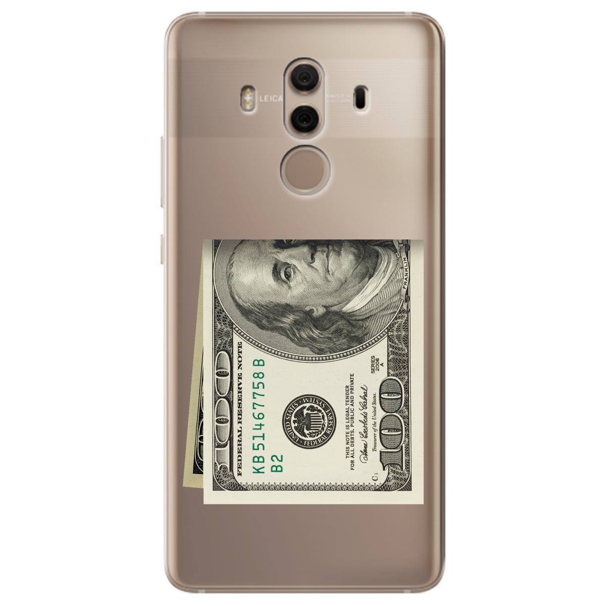 Чехол для Huawei Mate 10 Pro Зігнутий Бенджамін - фото 1 - Чехлы для телефонов