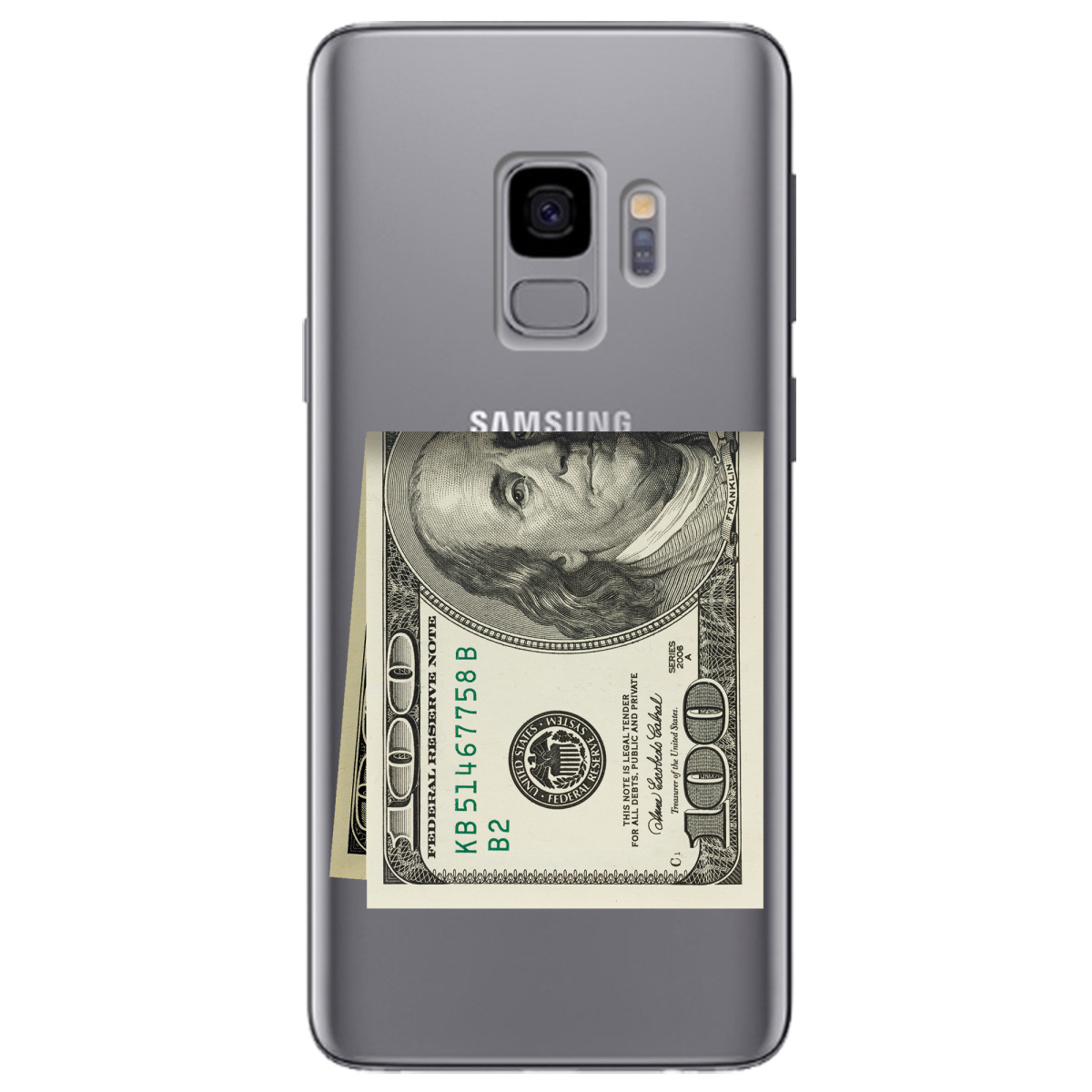 Чехол для Samsung Galaxy S9 Зігнутий Бенджамін - фото 1 - Чехлы для телефонов