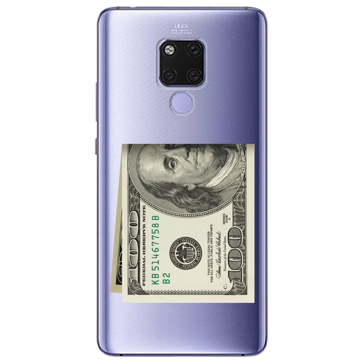 Чохол для Huawei Mate 20 Зігнутий Бенджамін - фото 1 - Чохли для телефонів