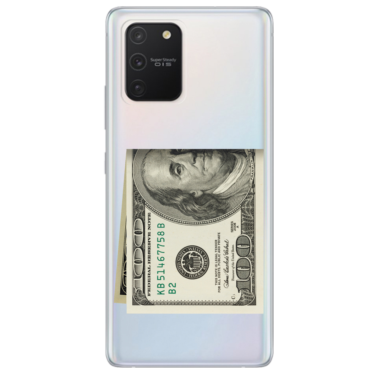 Чехол для Samsung Galaxy S10 Lite Зігнутий Бенджамін - фото 1 - Чехлы для телефонов