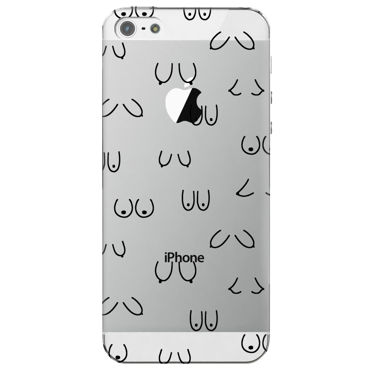 Чехол для Apple iPhone 5 / 5S Лінія тіла - фото 1 - Чехлы для телефонов