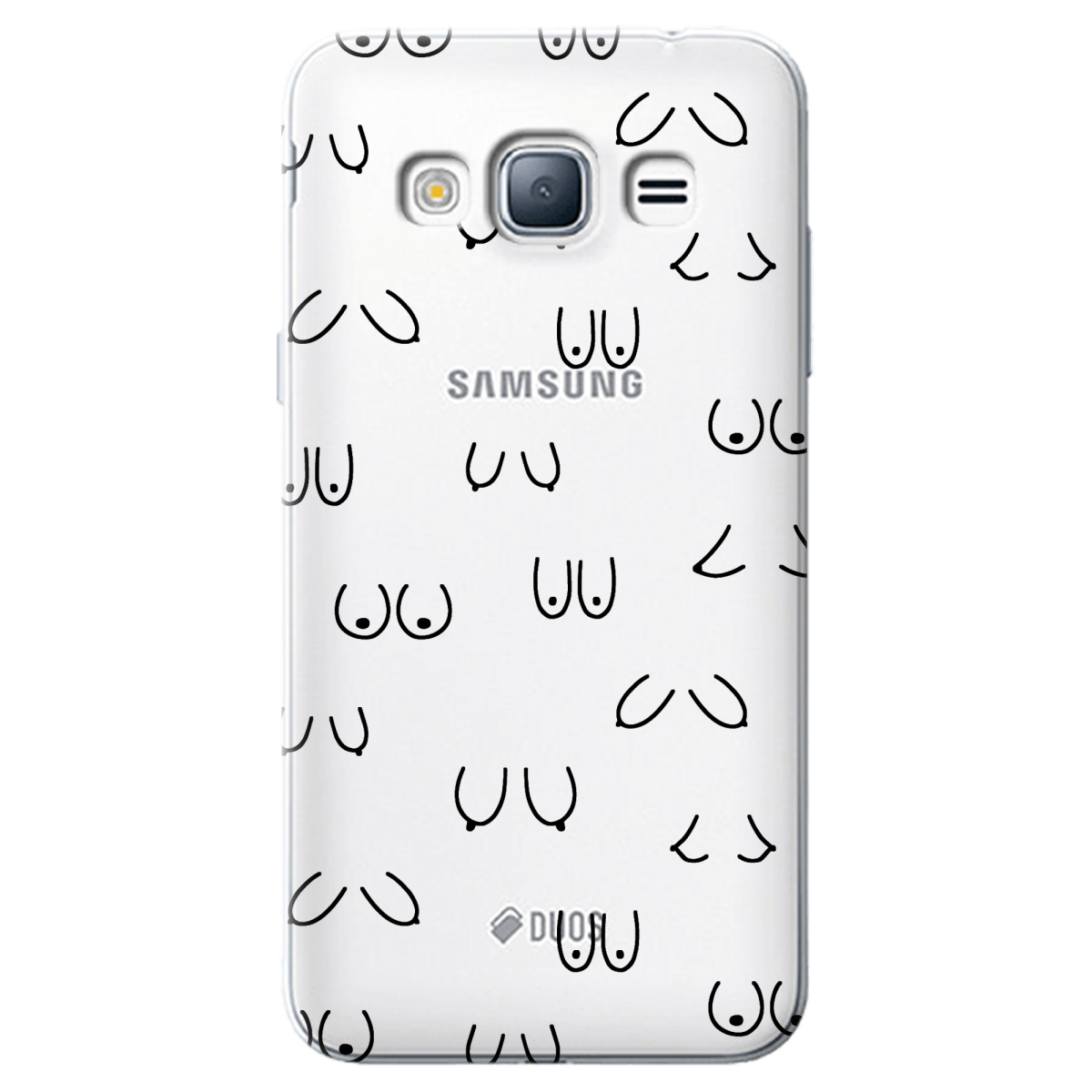 Чохол для Samsung Galaxy J3 2016 Лінія тіла - фото 1 - Чохли для телефонів