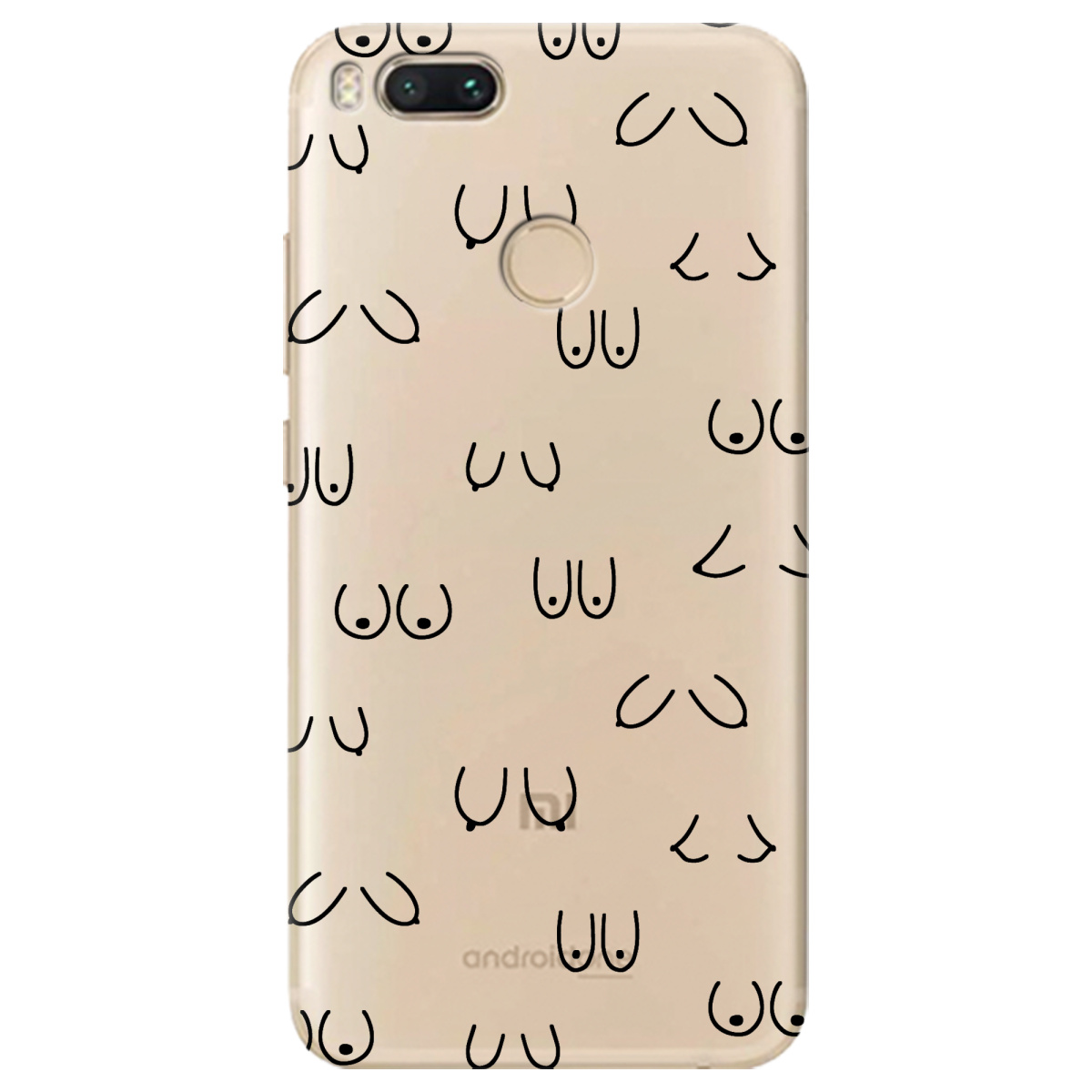 Чехол для Xiaomi Mi A1 Лінія тіла - фото 1 - Чехлы для телефонов