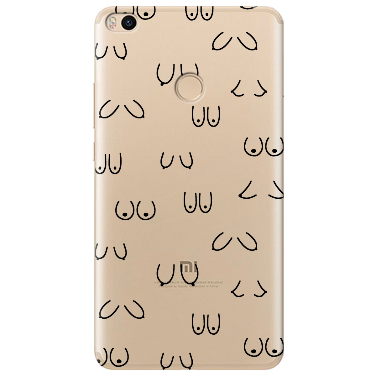 Чехол для Xiaomi Mi Max 2 Лінія тіла - фото 1 - Чехлы для телефонов