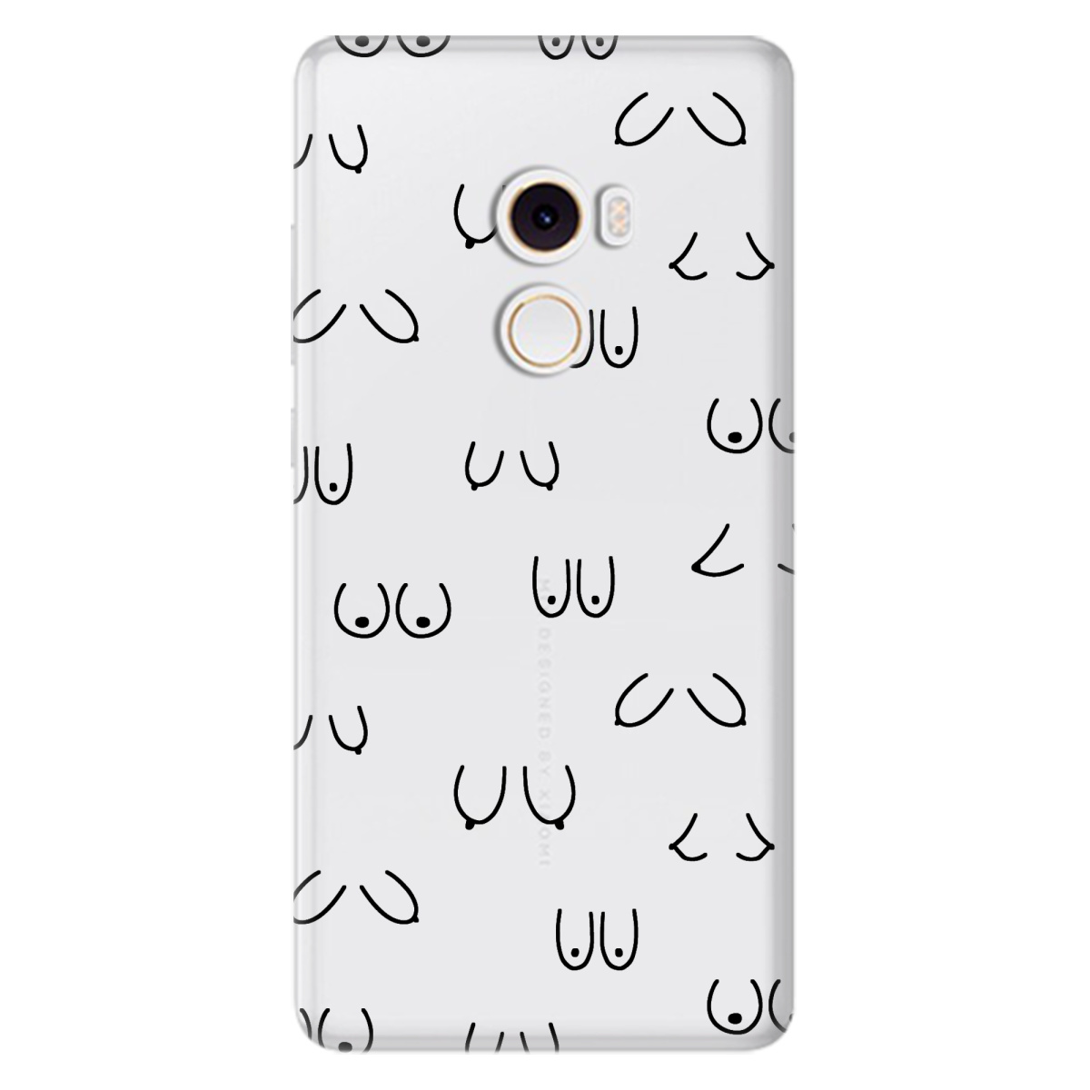 Чехол для Xiaomi Mi Mix 2 Лінія тіла - фото 1 - Чехлы для телефонов