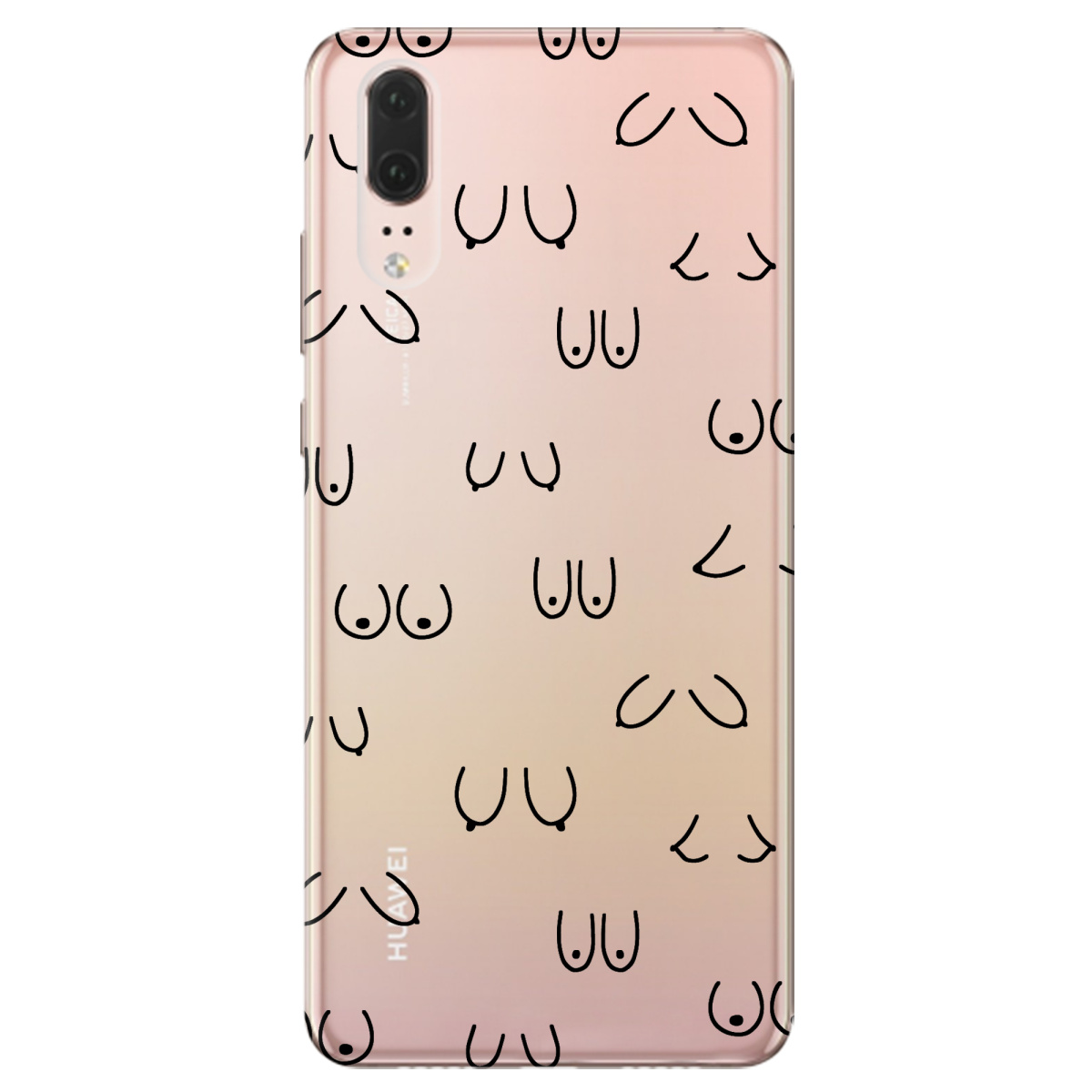 Чохол для Huawei P20 Лінія тіла - фото 1 - Чохли для телефонів