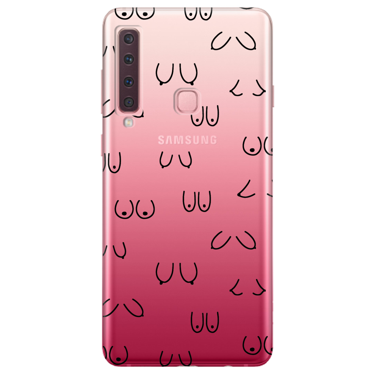 Чехол для Samsung Galaxy A9 2018 Лінія тіла - фото 1 - Чехлы для телефонов