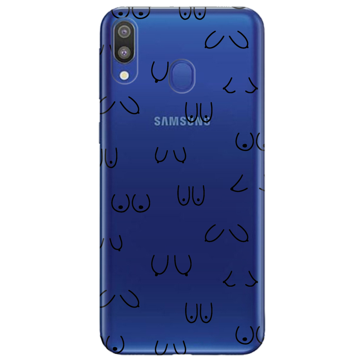Чохол для Samsung Galaxy A40 Лінія тіла - фото 1 - Чохли для телефонів