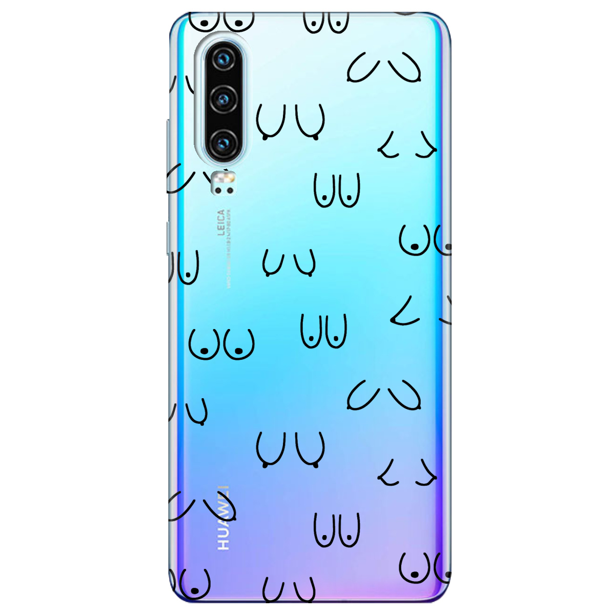 Чехол для Huawei P30 Лінія тіла - фото 1 - Чехлы для телефонов