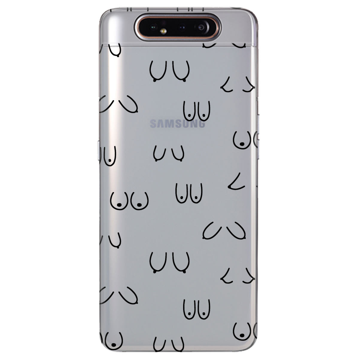 Чехол для Samsung Galaxy A80 Лінія тіла - фото 1 - Чехлы для телефонов