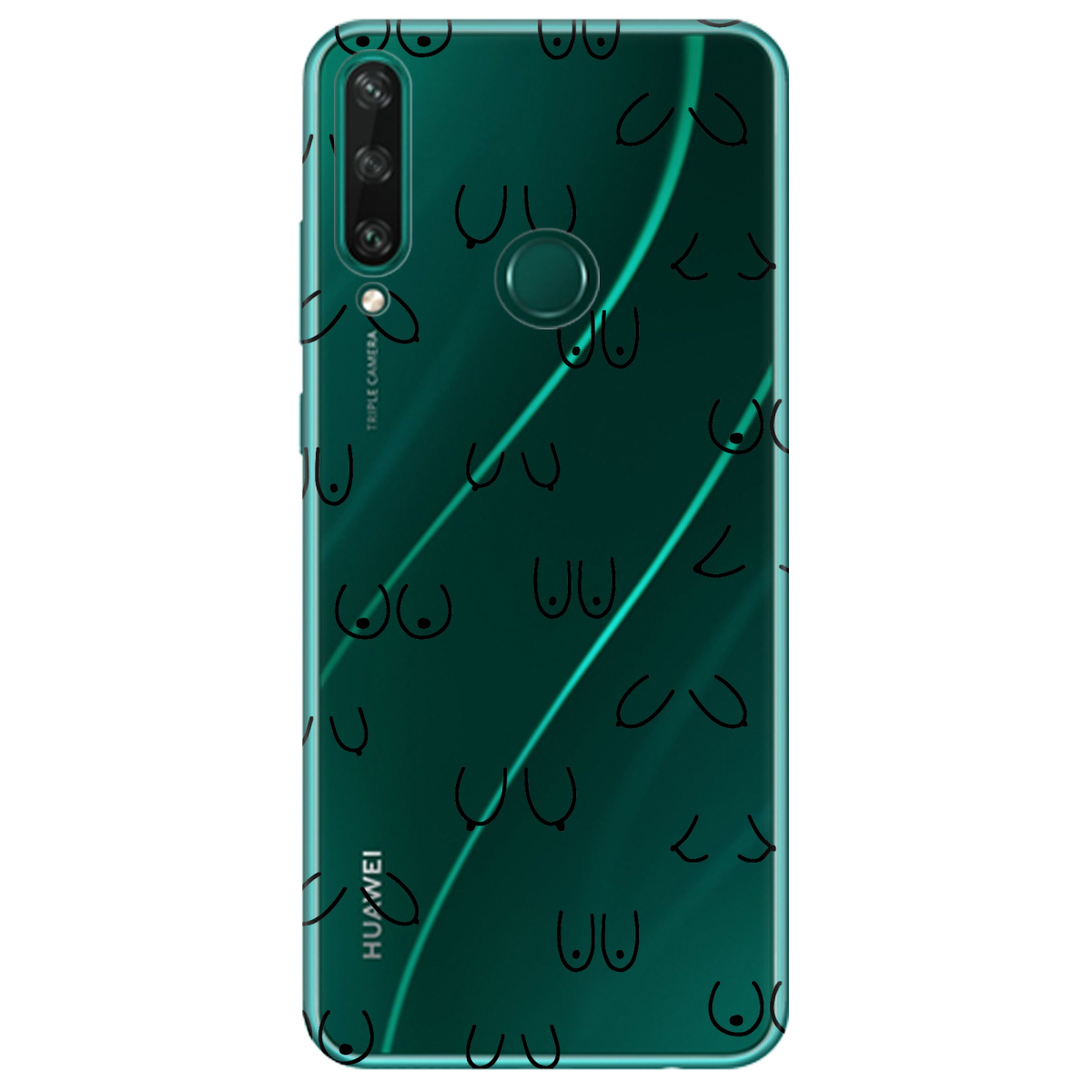 Чохол для Huawei Y6p Лінія тіла - фото 1 - Чохли для телефонів